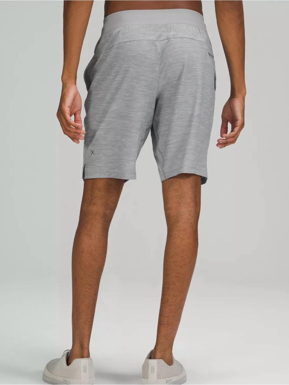 lululemon athletica Men's Heather Gray Athletic Shorts